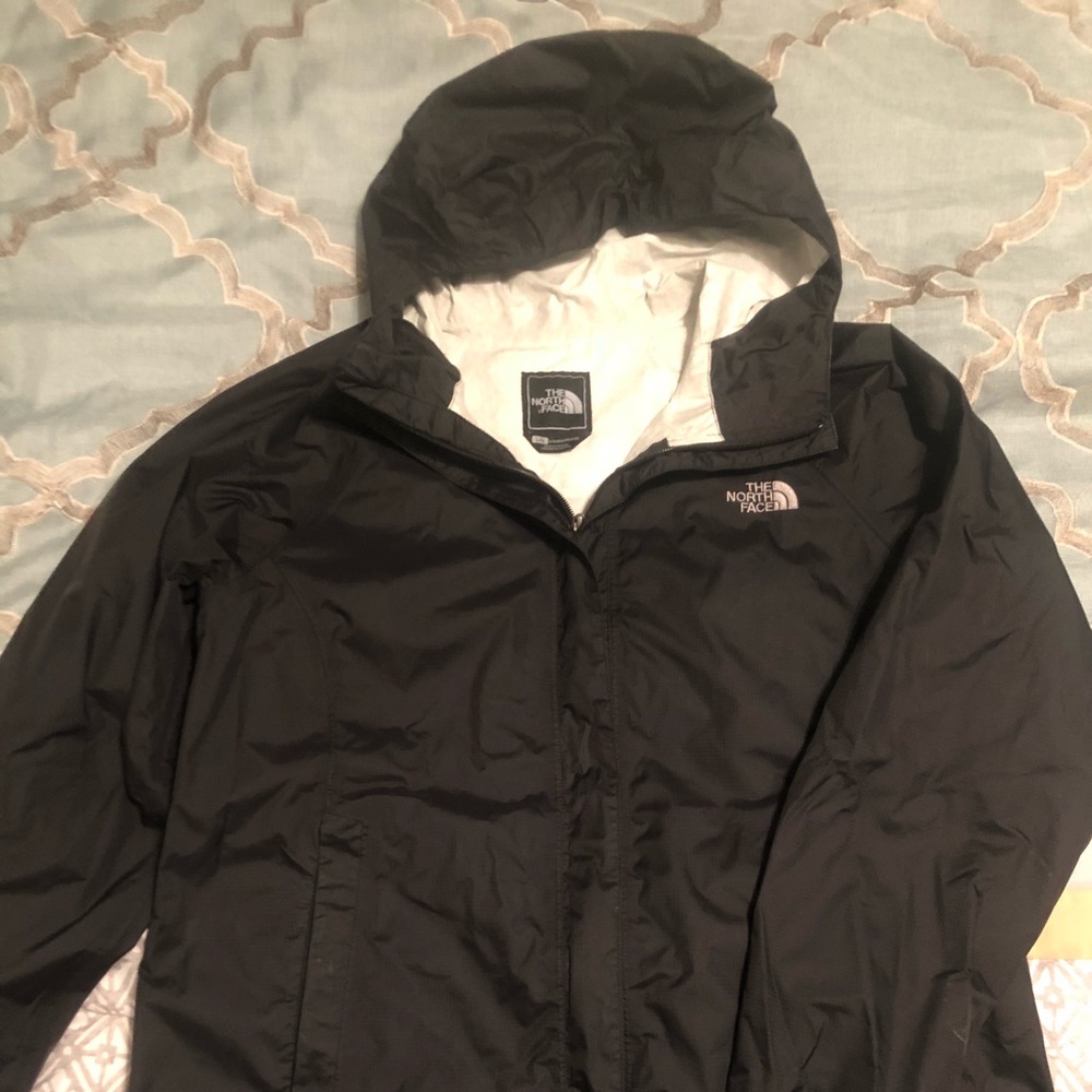 Black North Face Windbreaker